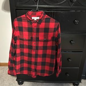 Old Navy long sleeve flannel size Large
